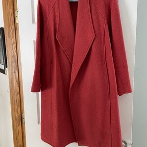 Tahari Red Orange Women's Blazer Coat